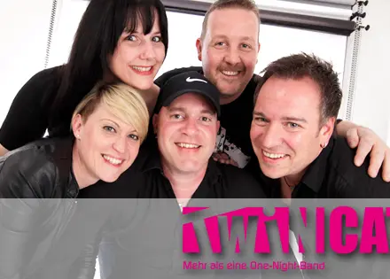 Hochzeitsband TWINCATS aus Karlsruhe
