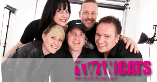 Hochzeitsband TWINCATS aus Karlsruhe
